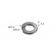GROVER WASHER M10 GALVANIZED WASHERS